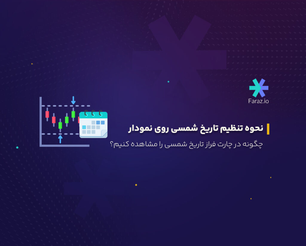 نحوه تنظیم تاریخ شمسی روی نمودار