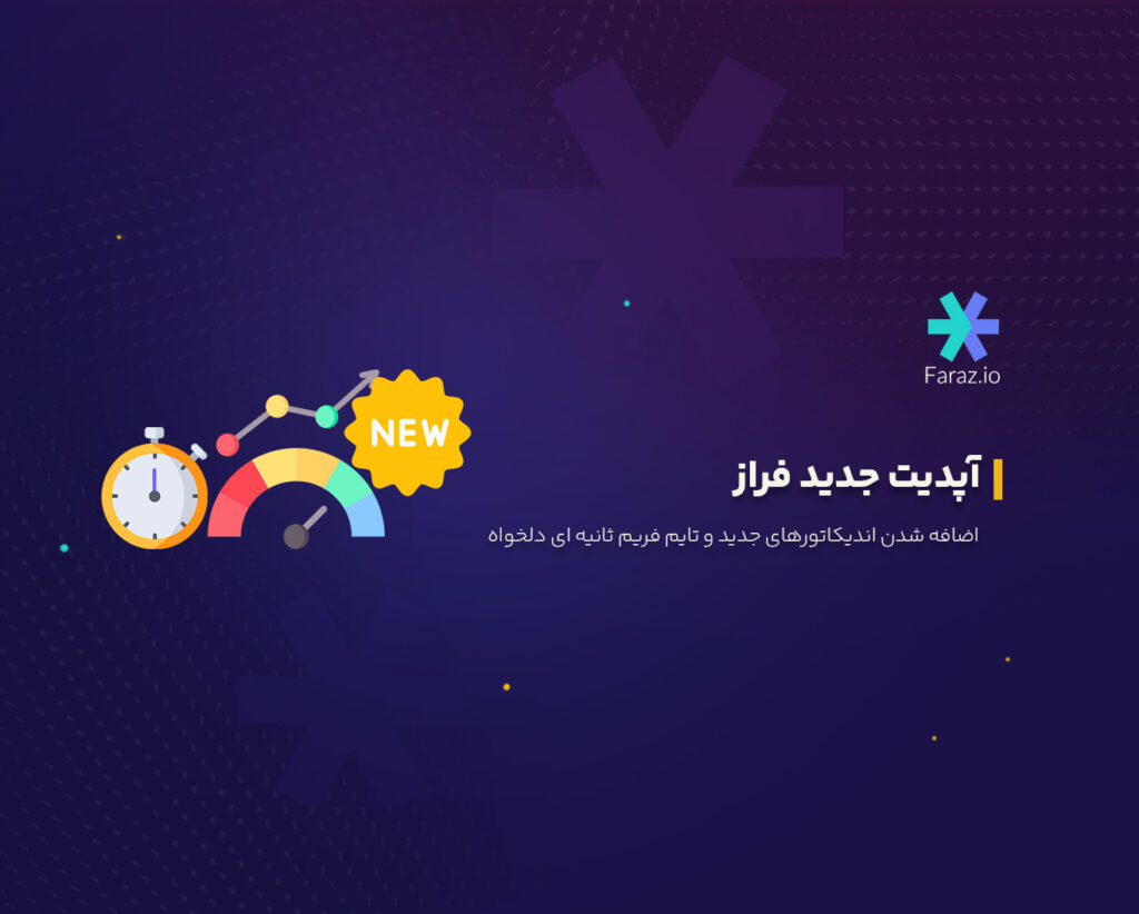 آپدیت جدید فراز، اضافه شدن اندیکاتورهای جدید و شخصی سازی تایم فریم ثانیه‌ای